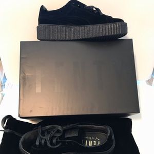 COPY - Brand New Fenty Velvet Creepers Black 6.5